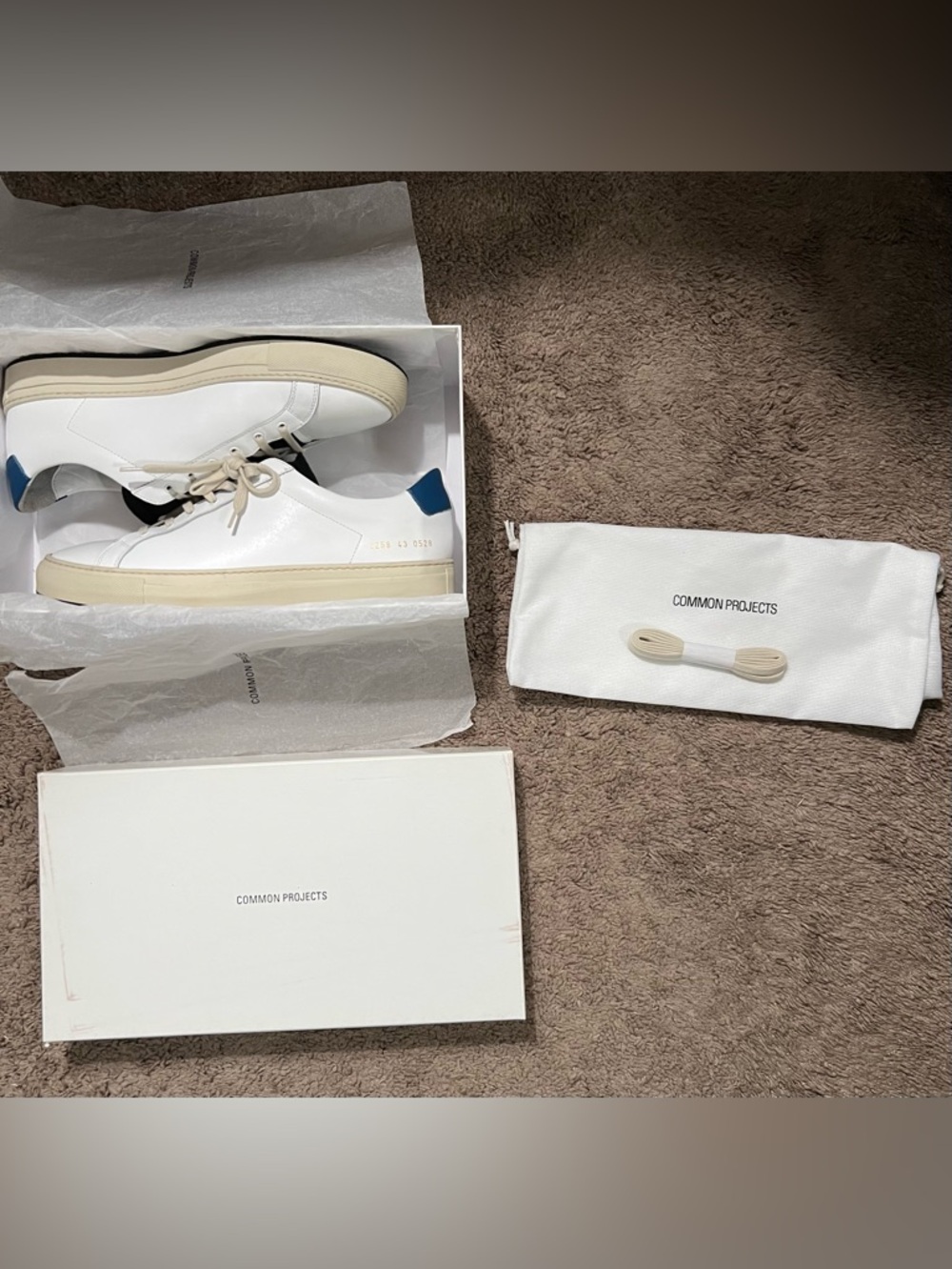 Common Projects Retro Low Special Edition Sneaker Size 43